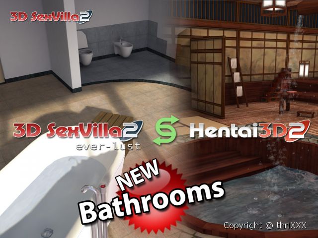 3D SexVilla Sento Communal Bath